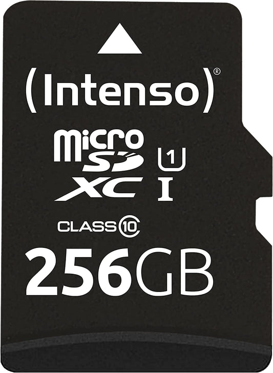 MICRO SDXC PREMIUM UHS-1 256GB CLASS 10 INC ADAPTR