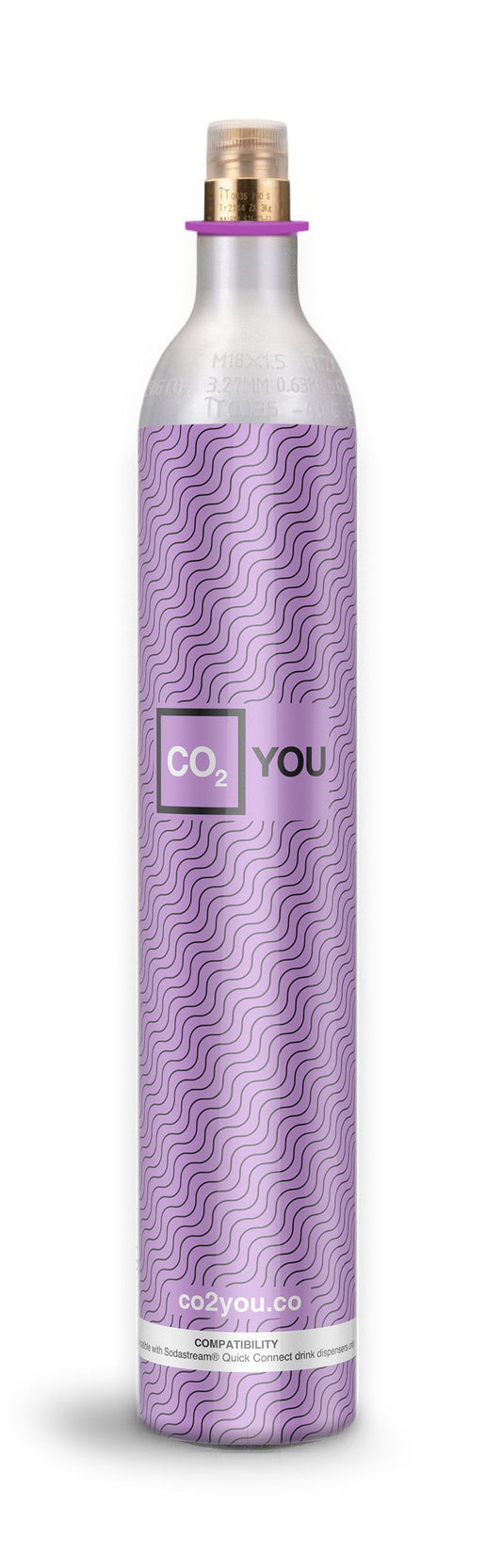 CO2U Gas - EMPTY QUICK CLICK REFILL - 12cl