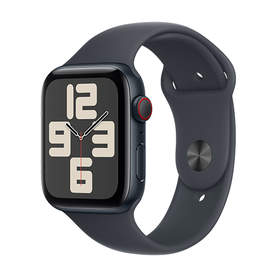Watch Apple Watch SE2 (2024) GPS 40mm Midnight Aluminium Case with Sport Band S/M - Midnight