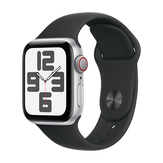 Watch Apple Watch SE2 (2024) GPS + Cellular 40mm Midnight Aluminum Case with Sport Band S/M - Midnight