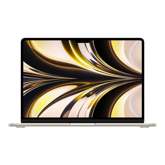 Apple MacBook Air 13 M2 2022 QWERTY 16GB RAM 256GB 8-Core CPU 8-Core GPU - Starlight