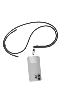 4smarts Universal Necklace PhonoLace Trageband Black