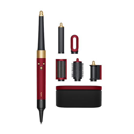 Dyson Airwrap i.d. Multi-Styler and Dryer - Straight+Wavy HS08 - Red Velvet Gold (Gift Edition)