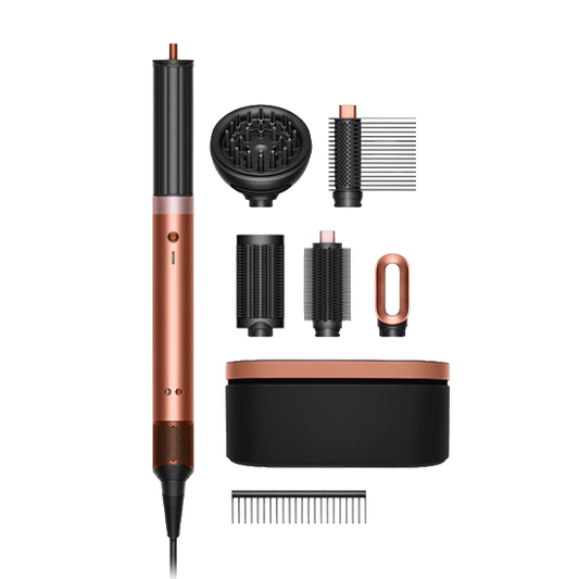 Dyson Airwrap Co-anda2x Multi-Styler and Dryer with Diffuser HS09 - Amber Silk (Gift Edition)