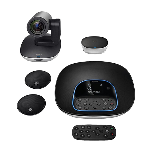 Logitech Conference Connect Webcam - Silver