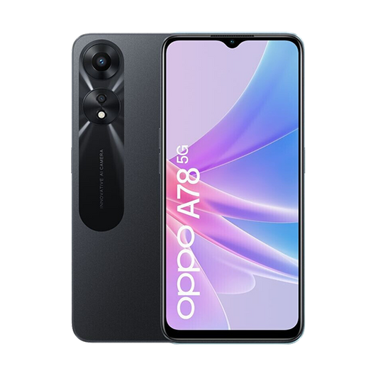 Oppo A78 5G Dual Sim 4GB RAM 128GB - Black