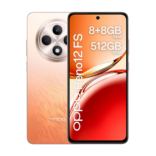 Oppo Reno12 FS 4G Dual Sim 8GB RAM 512GB - Amber Orange