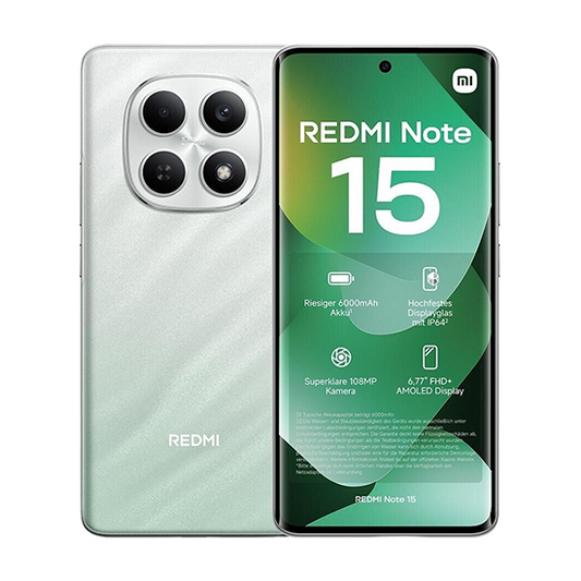 Xiaomi Redmi Note 15 4G Dual Sim 8GB RAM 256GB - Green