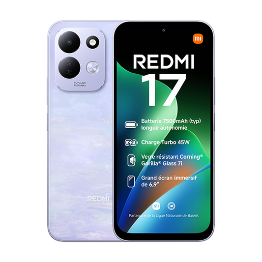 Xiaomi Redmi 17 4G Dual Sim 4GB RAM 256GB - Purple
