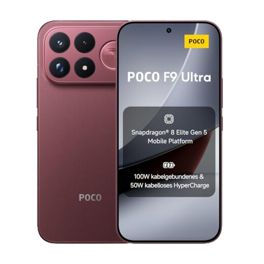 Xiaomi Poco F9 Ultra 5G Dual Sim 12GB RAM 256GB - Red