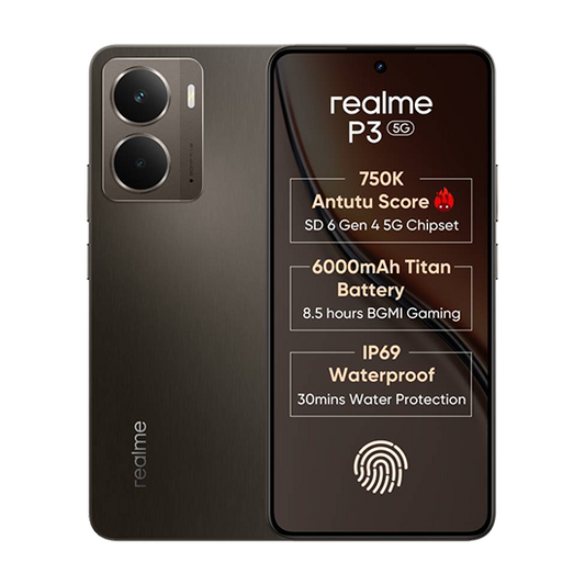Realme P3 5G Dual Sim 8GB RAM 256GB - Grey