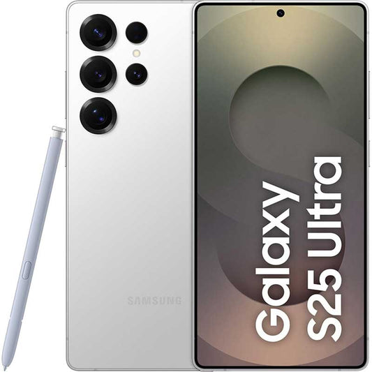 Samsung Galaxy S25 Ultra Dual Sim 12GB RAM 256GB Titanium White Silver DE