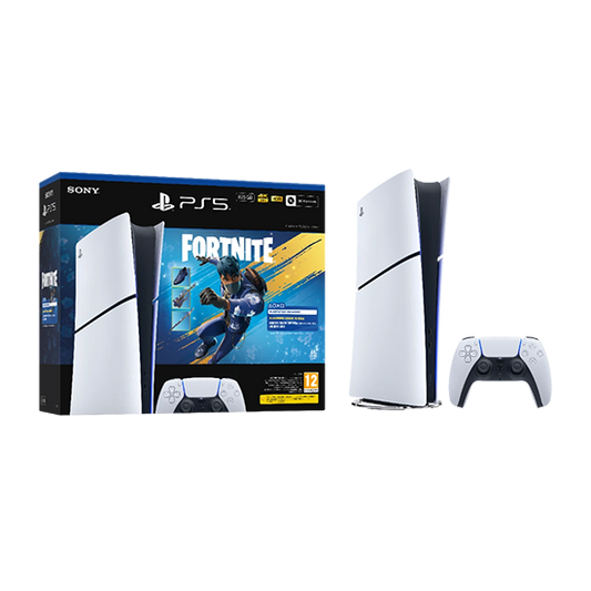 Sony PlayStation 5 Slim Digital Edition 825GB + Fortnite: Flowering Chaos - White