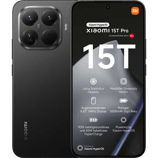 Xiaomi 15T Pro 12/256GB 5G Black EU