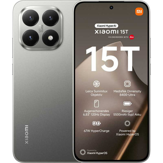 Xiaomi 15T 12/256GB 5G Grey EU