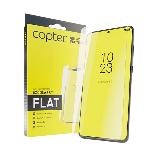 Copter Sweden Screen Protector Exoglass Flat for iPhone 16 Pro Max / 17 Pro Max