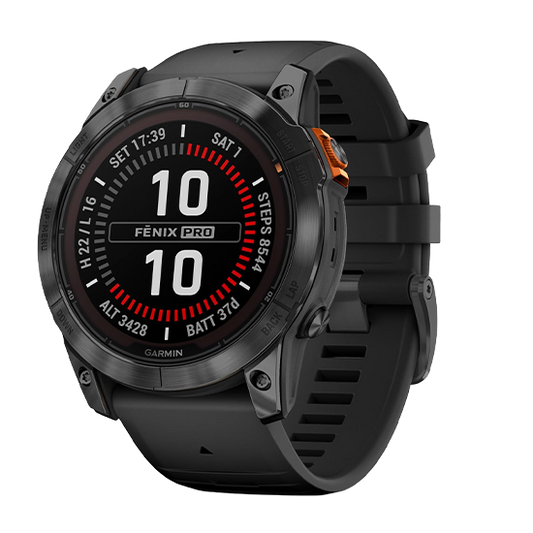 Watch Garmin Fenix 7X Pro Solar GPS 51mm Graphite Band - Slate Grey