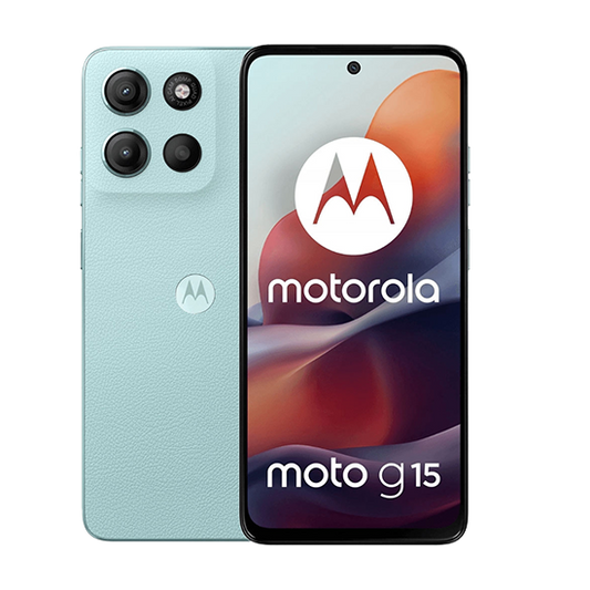 Motorola Moto G15 4G Dual Sim 4GB RAM 128GB - Galcier Blue