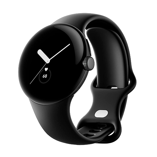 Watch Google Pixel Watch LTE 41mm Matte Black Case with Sport Band - Obsidian