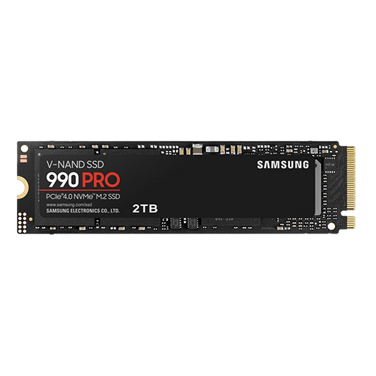 SSD Samsung 990 PRO MZ-V9P2T0BW - encrypted - 2 TB - internal - M.2 2280 - PCIe 4.0 x4 (NVMe)