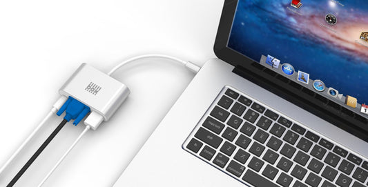 Box Type C to VGA Adaptor Silver