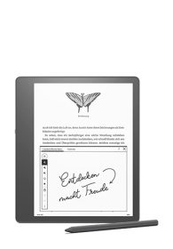 Amazon Kindle Scribe 1. Gen. eBook-Reader inkl. Premium Eingabestift Black, 16GB, 2022, 10,2 Zoll