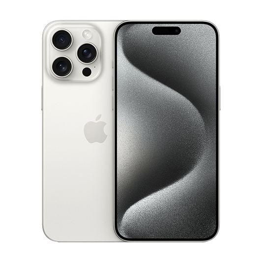 Apple iPhone 15 Pro Max 256GB - White Titanium