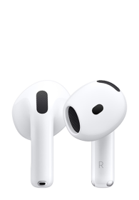 Apple AirPods 4 mit Aktiver Geruschunterdrckung White, MXP93LL/A US Ware
