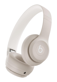 Apple Beats Solo 4 Wireless On-Ear Headphones Sandstone Beige, MKFF4ZM/A, Bluetooth