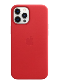 Apple Leather Case with MagSafe Red, for Apple iPhone 12 Pro Max, MHKJ3ZM/A