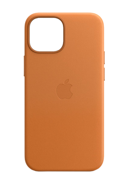 Apple Leather Case with MagSafe Gold Brown, for iPhone 13 Pro Max, MM1L3ZM/A