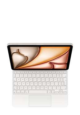Apple Magic Keyboard fr das iPadAir 11 Zoll  (M4) Dutch, White, MDFV4N/A