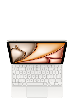Apple Magic Keyboard German, White, German, White, fr iPadAir 13 Zoll (M3), MDFW4D/A