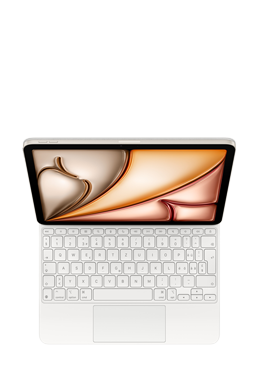 Apple Magic Keyboard White, fr iPadAir 13 Zoll (M3), Qwertz