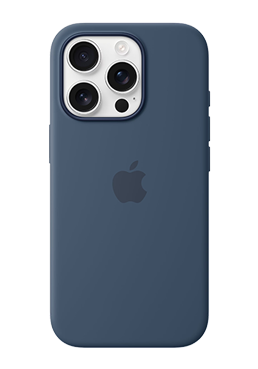 Apple Silicone Case mit MagSafe Denim, fr iPhone 16 Pro, MYYK3ZM/A