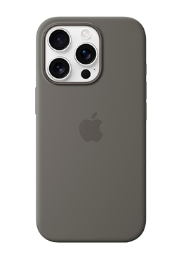 Apple Silicone Case mit MagSafe Stone Grey, fr iPhone 16 Pro, MYYL3ZM/A