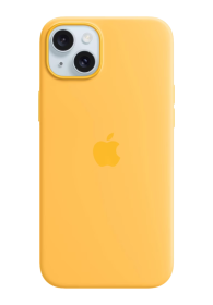 Apple Silicone Case with MagSafe Sunshine, for iPhone 15 Plus, MWNF3ZM/A