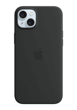 Apple Silicone Case with MagSafe Black, for Apple iPhone 15 Plus, MT103ZM/A