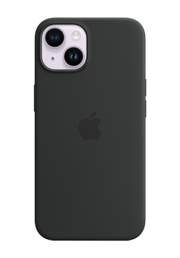 Apple Silikon Case with MagSafe Midnight Black, fr iPhone 14 Plus, MPT33ZM/A