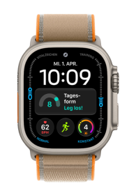 Apple Watch Ultra 4 GPS + Cellular Natural Titanium, Sand Trail Loop, M/L, 49mm