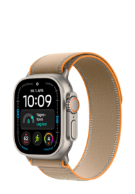 Apple Watch Ultra 4 GPS + Cellular Natural Titanium, Sand Trail Loop, M/L, 49mm