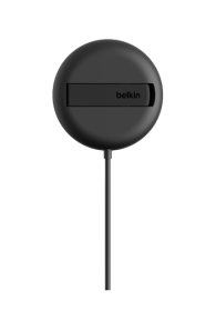 Belkin Boost Charge Pro Wireless Charging Pad 15W with Pop-Up Stand Black, WIA011HQBK, Qi2