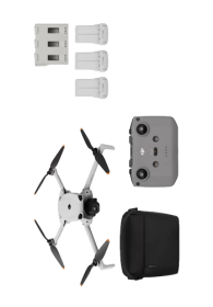 DJI Lito 1 Fly More Combo (DJI RC-N3), Drohne mit 4K Kamera Grey