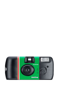 Fujifilm QuickSnap Flash 400 Einwegkamera black