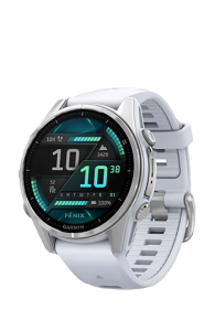 Garmin Fenix 8 Whitestone / Silver, 43mm, Amoled