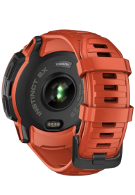 Garmin Instinct 2X Solar Smartwatch Flame Red, 50mm