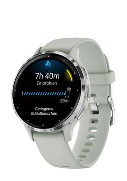 Garmin VENU 3S GPS-Fitness-Smartwatch Silver-Sage Grey, SmartWatch, 010-02785-01