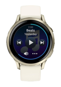 Garmin VENU 4 GPS-Fitness-Smartwatch, 41mm Lunar Gold - Beige, 010-03013-00