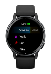 Garmin Vivoactive 5 Smartwatch Black / Slate Grey, 42mm, 010-02862-10