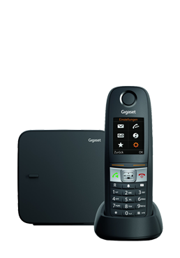 Gigaset Schnurlostelefon Black, E630, S30852-H2503-B101, st. Version